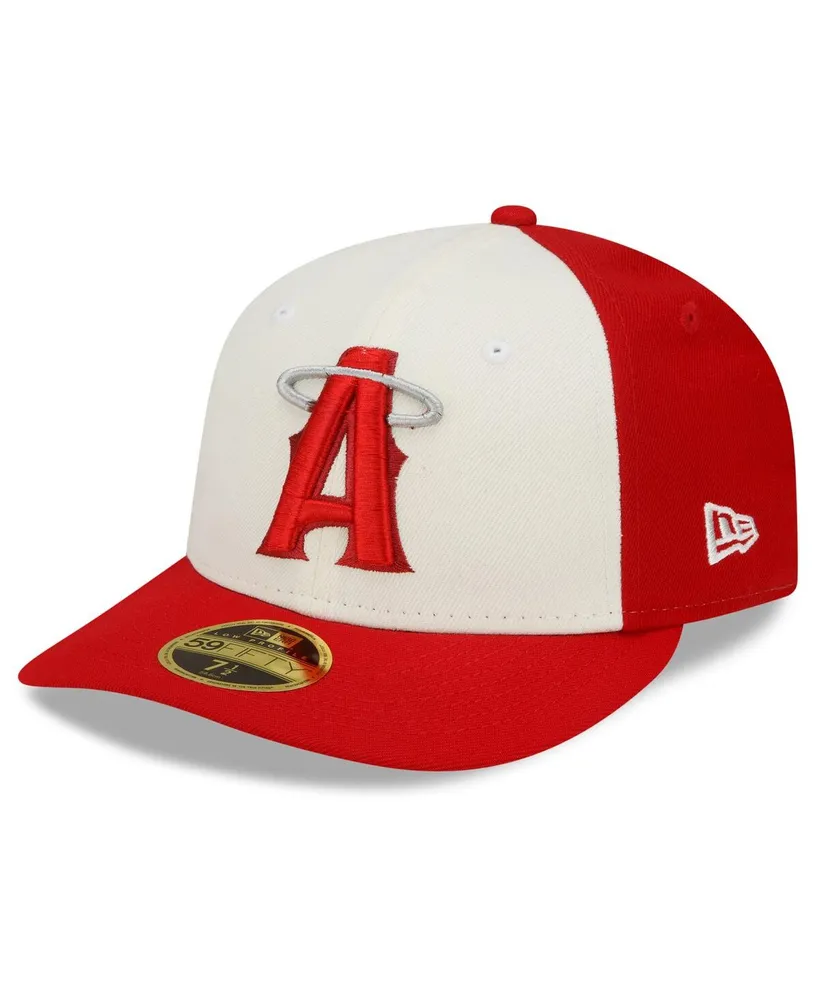 New Era Men's New Era Red Los Angeles Angels City Connect Low Profile  59FIFTY Fitted Hat