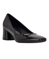 Calvin Klein Women's Alanta Block Heel Dress Pumps