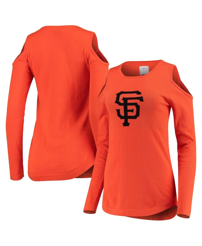 Women's Refried Apparel Orange San Francisco Giants Cropped T-Shirt