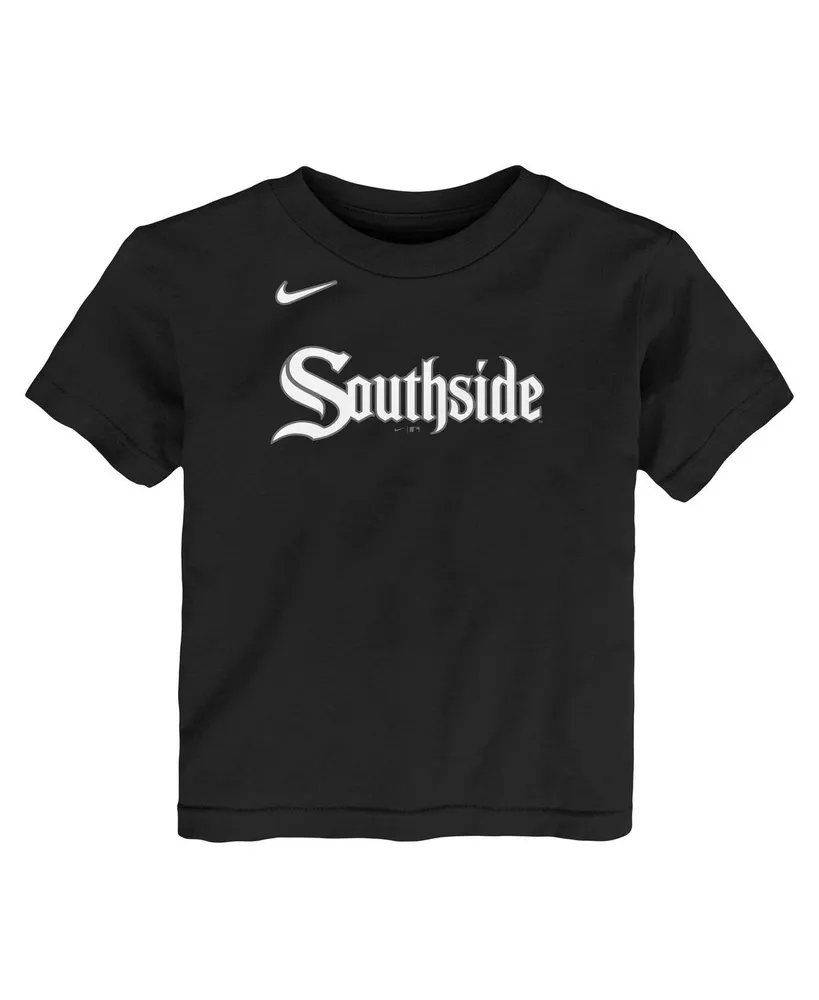 Toddler Unisex Nike Tim Anderson Black Chicago White Sox City Connect Name & Number T-shirt