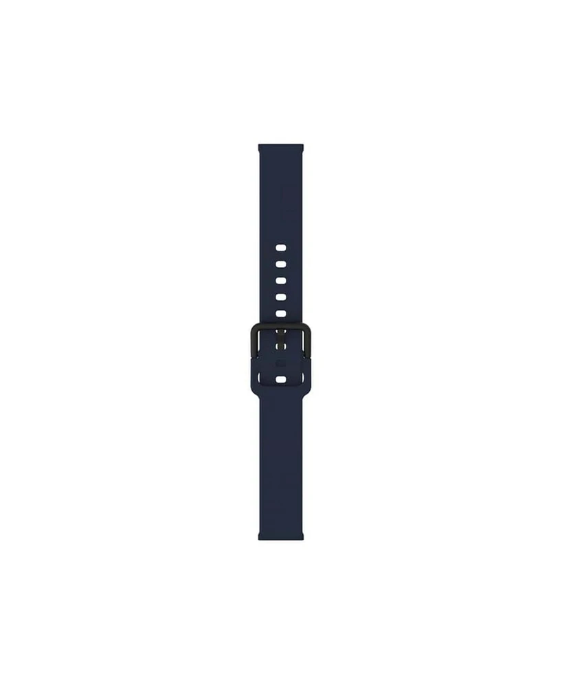 iTouch Air 3 Unisex Blue, Black Silicone Extra Interchangeable Strap for iTouch Air 3 44 Mm