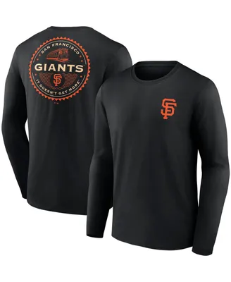 Men's Fanatics Black San Francisco Giants It Doesn'T Get More Hometown Collection Long Sleeve T-shirt