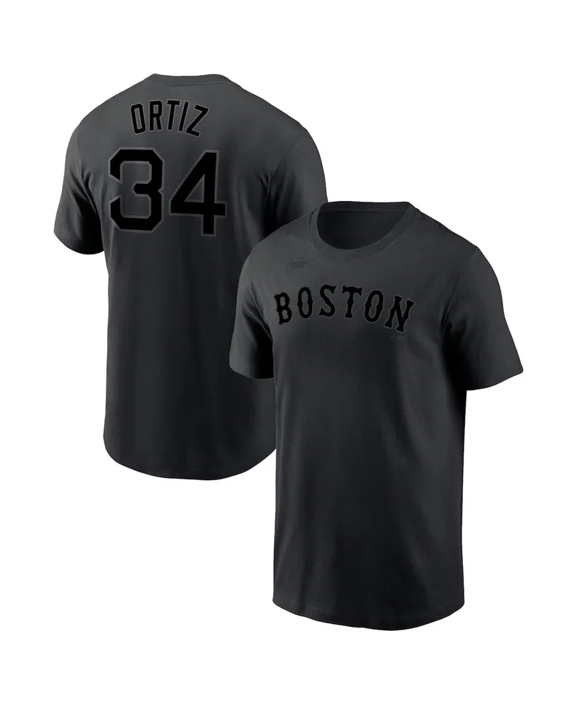 Men's Nike David Ortiz Red Boston Red Sox 2022 Hall of Fame Essential T-Shirt