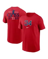 Men's Nike David Ortiz Red Boston Sox 2022 Hall Of Fame Essential T-shirt