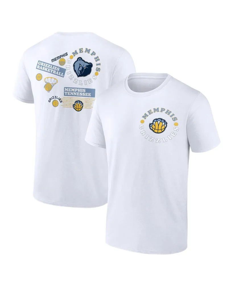 Men's Fanatics White Memphis Grizzlies Street Collective T-shirt