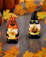 6" Halloween Gnomes Set, 2 Piece