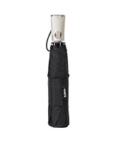 Totes Water Repellent Auto Open Close Folding Umbrella with Sunguard