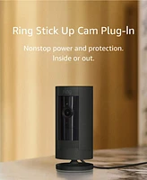 ring Stick Up Cam Plug-In - Black