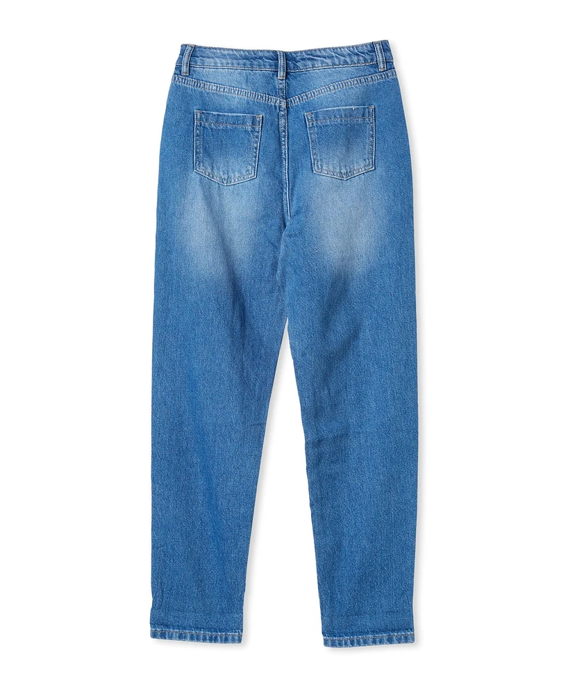 Cotton On Big Girls Ivy Mom Jeans