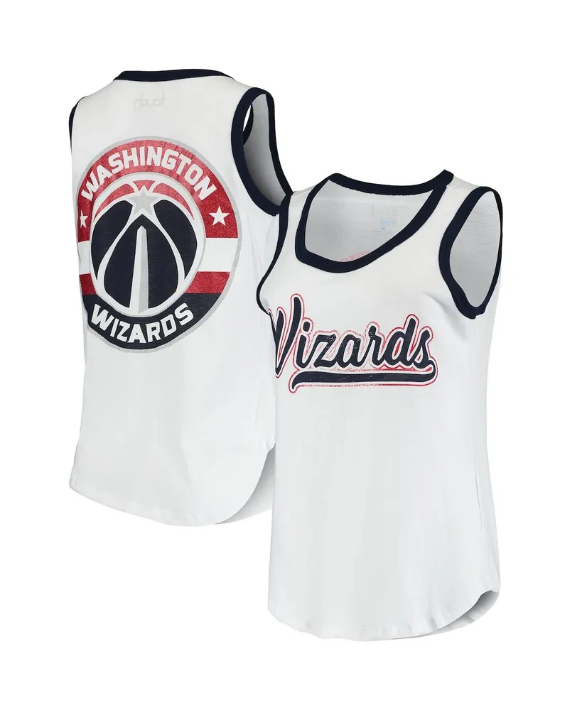 G-iii 4her By Carl Banks Navy Washington Wizards Showdown Scoop-neck  Racerback Tank Top