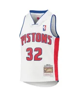 Big Boys Mitchell & Ness Richard Hamilton White Detroit Pistons 2003-04 Hardwood Classics Swingman Jersey