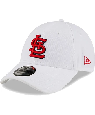 Men's New Era White St. Louis Cardinals League Ii 9FORTY Adjustable Hat