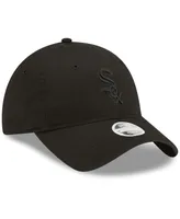 Women's New Era Chicago White Sox Black on Black Core Classic Ii 9TWENTY Adjustable Hat