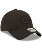 Men's New Era Cincinnati Reds Black on Black Core Classic 2.0 9TWENTY Adjustable Hat