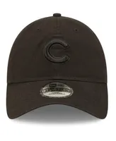 Men's New Era Chicago Cubs Black on Black Core Classic 2.0 9TWENTY Adjustable Hat