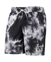 Men's G-Iii Sports By Carl Banks Black Brooklyn Nets Splash Volley Swim Shorts