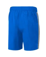 Men's G-Iii Sports By Carl Banks Blue Orlando Magic Sand Beach Volley Swim Shorts