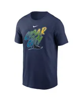 Men's Nike Navy Tampa Bay Rays Cigar City Local Team T-shirt