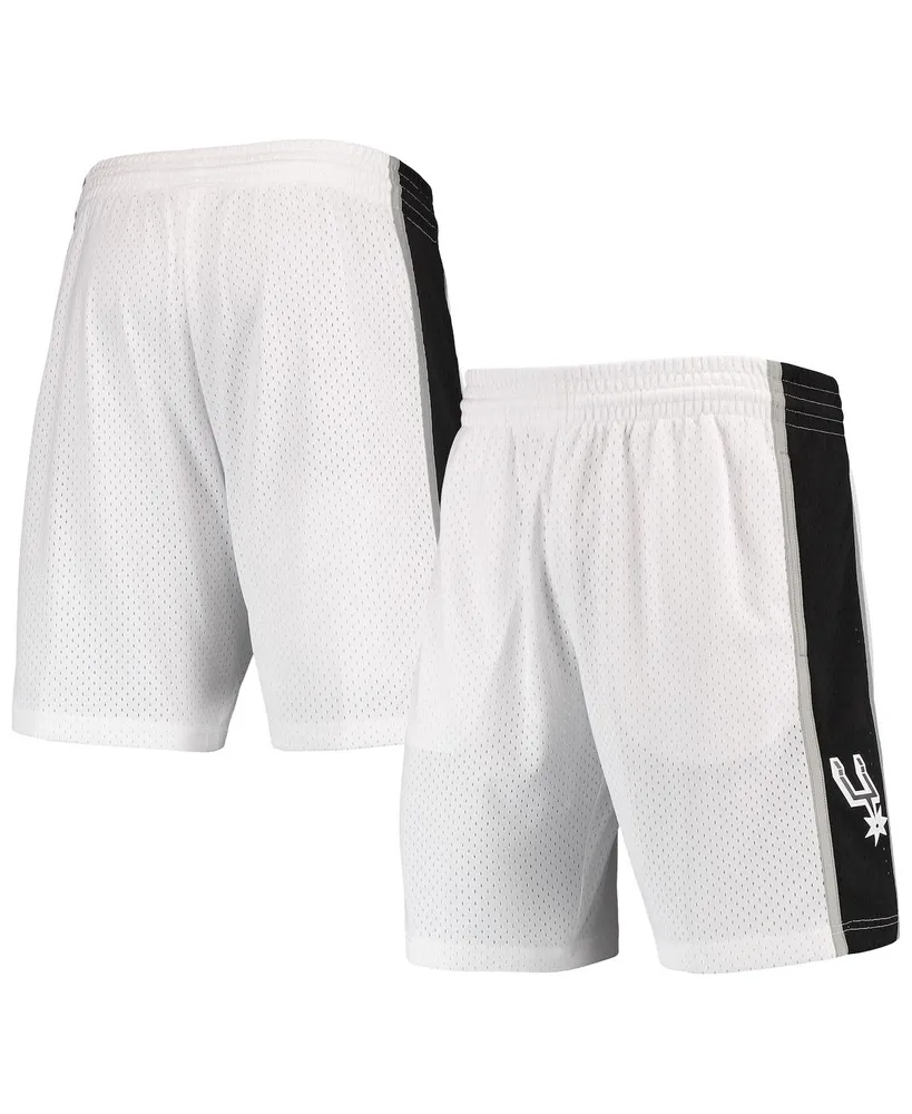 Miami Heat Mitchell & Ness Hardwood Classics Primary Logo Swingman Shorts -  Black
