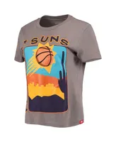 Women's Sportiqe Charcoal Phoenix Suns Street Capsule Arcadia T-shirt
