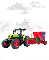 Big Daddy Farmland Crop Seed Spreader Farming Tractor Trailer