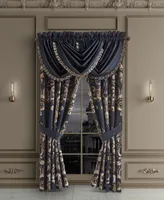 J Queen New York Caruso Waterfall Window Valance, 33" x 43"