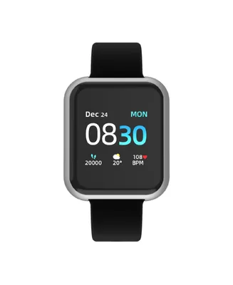 iTouch Air 3 Unisex Heart Rate Black Strap Smart Watch 40mm