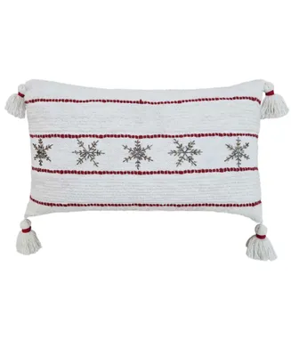 Vibhsa Christmas Decorative Pillow, 14" x 24"