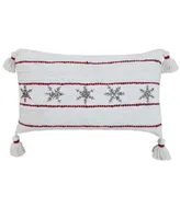 Vibhsa Christmas Pillow for Holidays, 24" x 14"