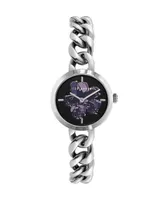 Ted Baker Women's Maiisie Silver-Tone Stainless Steel Bracelet Watch 28mm