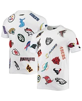 Men's Pro Standard White Nfl League Wordmark T-shirt