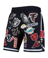 Men's Pro Standard Navy Nfl League Allover Shorts