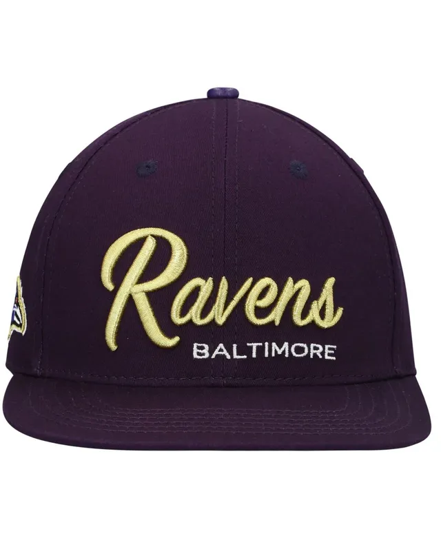 Men's Pro Standard Black Baltimore Ravens Hometown Snapback Hat