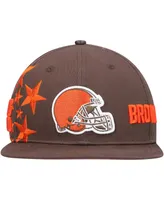 Men's Pro Standard Cleveland Browns Brown Stars Snapback Hat