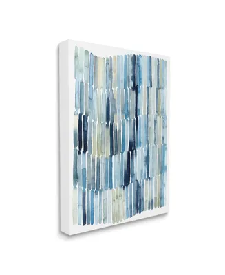 Stupell Industries Nautical Inspired Abstraction Blue Beige Blocked Lines Art, 24" x 30" - Multi