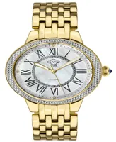 Gevril Women's Astor Ii Swiss Quartz -Tone Stainless Steel Bracelet Watch 38mm