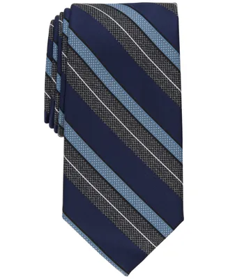 Perry Ellis Men's Covington Classic Stripe Tie