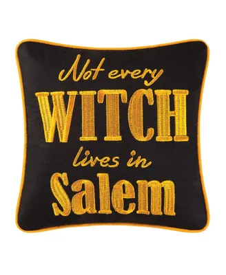 Not Every Witch Lives Pillow 10" x 10"