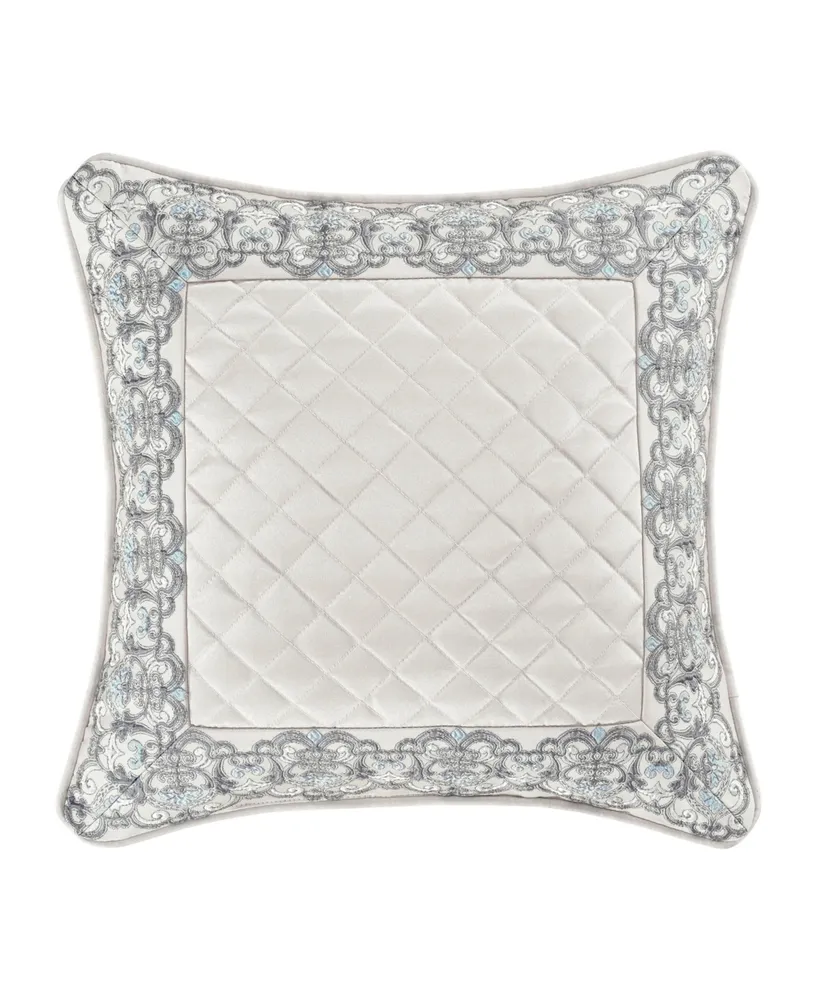 J Queen New York Adagio Embellished Decorative Pillow, 18" x 18"