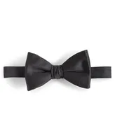 Hugo by Hugo Boss Men's Ribbed Silk Pre-Tied Bow Tie