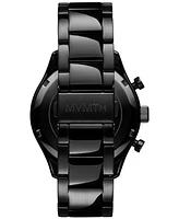 Mvmt Men's Chronograph Airhawk Black-Tone Stainless Steel Bracelet Watch 42mm