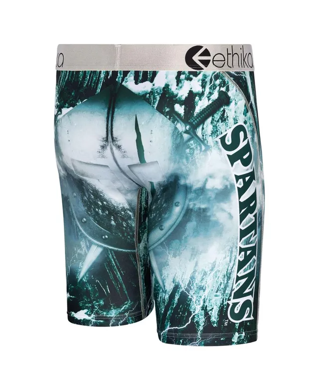 Ethika Men's Ethika Green Michigan State Spartans Spirit Boxer