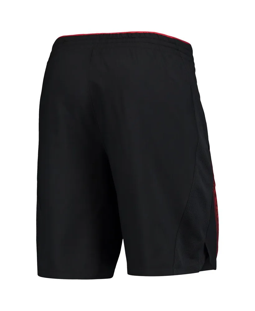 Men's Under Armour Black Texas Tech Red Raiders 2021 Sideline Woven Shorts