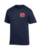 Men's Champion Navy Auburn Tigers Stack 2-Hit T-shirt