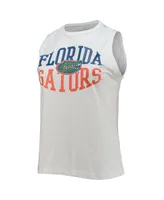 Women's Concepts Sport Charcoal and White Florida Gators Tank Top and Leggings Sleep Set