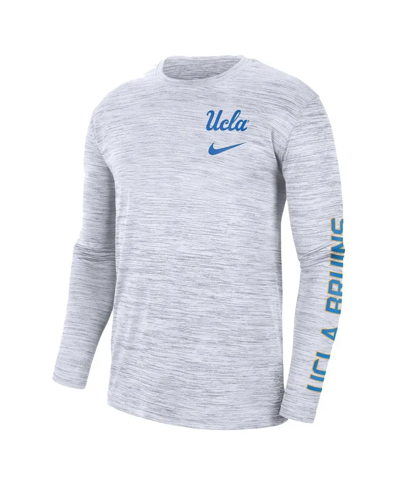 Men's Nike White Ucla Bruins Velocity Legend Team Performance Long Sleeve T-shirt