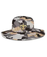 Men's New Era Camo New Orleans Saints 2022 Nfl Training Camp Official Panama Bucket Hat