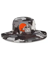 Men's New Era Camo Cleveland Browns 2022 Nfl Training Camp Official Panama Bucket Hat