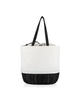 Coronado Canvas and Willow Basket Tote