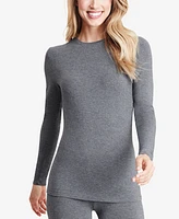 Softwear with Stretch Long-Sleeve Layering Top